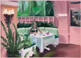 Caroline Walker, Study for Desayuno I, 2017, oil on paper