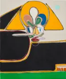 Susumu Kamijo, Untitled, Flashe vinyl paint on canvas