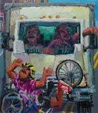 Todd Bienvenu, Untitled, acrylic on canvas