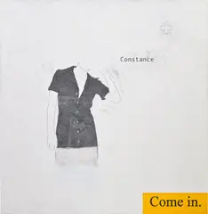 Julião Sarmento, Ingrid, 2006, Polyvinyl acetate, pigments, acrylic plaster, graphite and silkscreen printing on cotton canvas