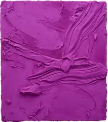 Jason Martin, Django (Alizarin violet), 2011, mixed media on aluminium