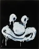 Joyce Pensato, Clowney, 2007, enamel on paper