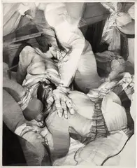 Anna Park, Telephone, 2020, charcoal on paper