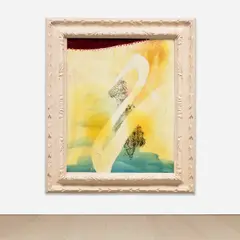 Allen "Cordial Love" by Julian Schnabel, 1998, oil, resin and enamel on canvas, in artist's frame, sold Oct 2023