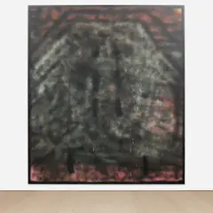 Sterling Ruby, SP37, 2008, spray paint on canvas