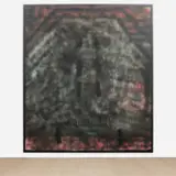 Sterling Ruby, SP37, 2008, spray paint on canvas