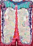 Erik Parker, Ain't Nothing But Sweat Inside My Hand, 2000-2001, acrylic, coloured pencil, pen, felt-tip pen and graphite on canvas
