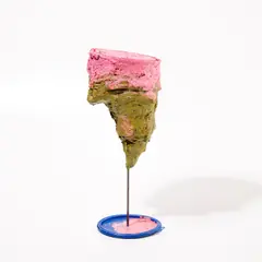 Untitled by Franz West, 1998, papier-mâché, gauze, plaster, dispersion and polyester, offered Oct 2023