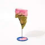 Franz West, Untitled, 1998, papier-mâché, gauze, plaster, dispersion and polyester