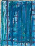 Günther Förg, Untitled, 1988, oil pastel on paper