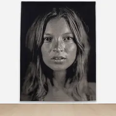 Chuck Close, Kate, 2007, Jacquard tapestry
