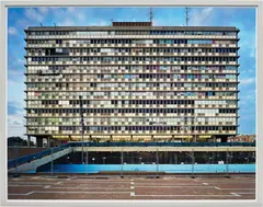 Thomas Struth, City Hall, Tel Aviv 2011, 2011, inkjet print back-mounted to Alu-Dibond, in artist's frame