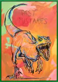 The Connor Brothers, Past Mistakes, 2023, acrylic and oilstick on canvas, in artist's frame