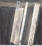 Cy Twombly, Untitled, 1973, collage, oil, wax crayon, pencil, tape and staples on paper