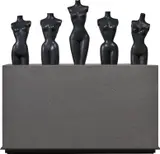 Damien Hirst, Five Antique Torsos, 2011, bronze and Basalt, aluminium and steel plinth