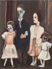 Family Portrait by Genieve Figgis, 2013, acrylic on panel, sold Dec 2023