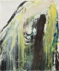 Goya by Arnulf Rainer, 1983-84, oil on photograph, sold Dec 2023