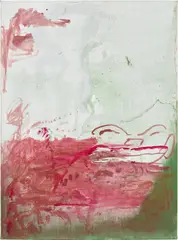 Michael Krebber, Untitled, 1997, acrylic on linen