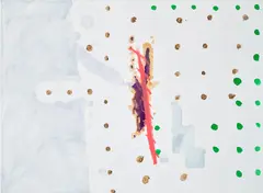 Michael Krebber, Untitled, 1999, acrylic on linen