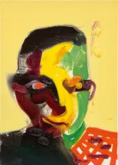 Yukimasa Ida, End of today 11/19 2020 Self portrait, 2020, oil on canvas
