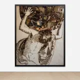 Atlas, after Giovanni Francesco Barbieri (Il Guercino) by Vik Muniz, 2007, digital chromogenic print, sold Dec 2023