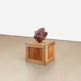 Paul McCarthy, Dwarf Head (chocolate)