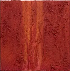 Untitled by Bosco Sodi, 2004, pigment, natural fibres, wood pulp and glue on canvas, sold Dec 2023