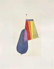 Sherrie Levine, After Man Ray, 1983, watercolour on paper