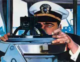 Malcolm Morley, The Sailor, 1997, oil on canvas