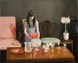 Caroline Walker, The Gift, 2007, oil on canvas