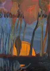 Jiří Hauschka, September, 2020, acrylic on canvas