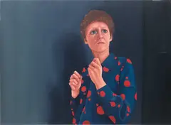 Madeleine Pfull, Navy Lady II, 2020, oil on linen