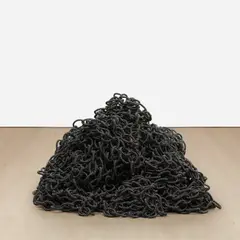 Liza Lou, Chain, 2010, glass, beads and cotton