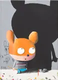 Edgar Plans, Untitled, 2019, acrylic and pastel on canvas