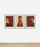 Deuxième version du triptyque 1944 (after, Second Version of the Triptych, 1944) (S. 24, T. 25) by Francis Bacon, 1989, The complete set of three lithographs in colours, on Arches Infinity paper, with full margins, sold Jan 2023
