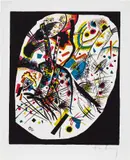 Wassily Kandinsky, Kleine Welten III (Small Worlds III) (R. 166), 1922, Lithograph in colours, on light wove paper, with trimmed margins