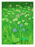 The Arrival of Spring in Woldgate, East Yorkshire in 2011 (twenty eleven) - 17 May by David Hockney, 2011, iPad drawing in colours, printed on wove paper, with full margins, sold Jan 2023
