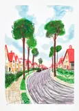 David Hockney, Cardigan Road, Brid.