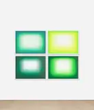Anish Kapoor, Green Shadow, 2011, The complete set of four etchings in colours, on Hahnemühle paper, the full sheets