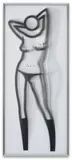 Julian Opie, Sara Dancing Topless (C. 126), 2008, Lenticular acrylic panel comprised of inkjet prints, printed on specialist paper mounted to 20 lpi lenticular animating lenses, back mounted with 3mm Dibond (as issued)