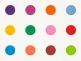 Tyloxapol, from 12 Woodcut Spots by Damien Hirst, 2010, Woodcut in colours, on Somerset paper, with full margins, sold Jan 2023