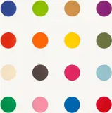 Cocarboxylase, from 12 Woodcut Spots by Damien Hirst, 2010, Woodcut in colours, on Somerset paper, the full sheet, sold Jan 2023