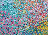 Andromeda, from Veils (H4-2) by Damien Hirst, 2018, Giclée print in colours, flush-mounted to aluminium with metal strainer on the reverse (as issued), sold Jan 2023