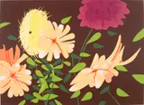 Alex Katz, Late Summer Flowers, 2013, Screenprint in colours, on 4-ply Museum Board, the full sheet