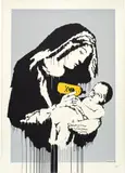 Toxic Mary by Banksy, 2004, Screenprint in colours, on wove paper, the full sheet, sold Jan 2023