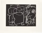 Le Corbusier, Trois femmes (Three Women) (W. 40), 1942-64, Lithograph, on Arches paper, with full margins