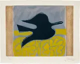 Georges Braque, L'ordre des oiseaux (The Order of Birds): one plate (V. 182), 1962, Etching in colours, on Richard de Bas paper watermarked Au Vent d'Arles , with full margins