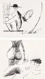 Roger Hilton, Untitled; and Untitled