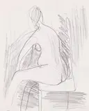 Roger Hilton, Untitled: six drawings
