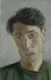 Lucian Freud, John Minton (R1), 1952/2016, Giclée print in colours, flush-mounted to aluminium with metal strainer on the reverse (as issued)